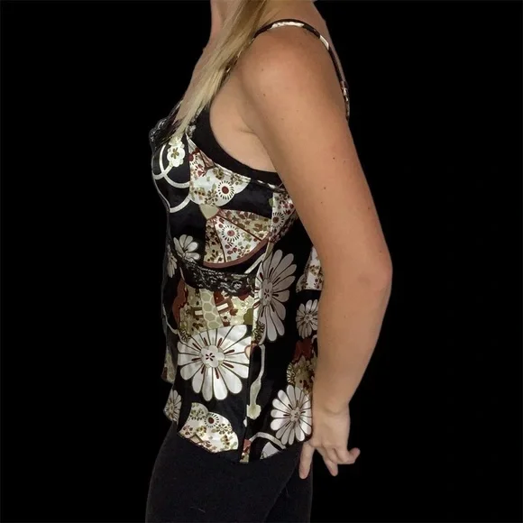 Raver Black Slip Cami Vintage - Picture 5 of 7